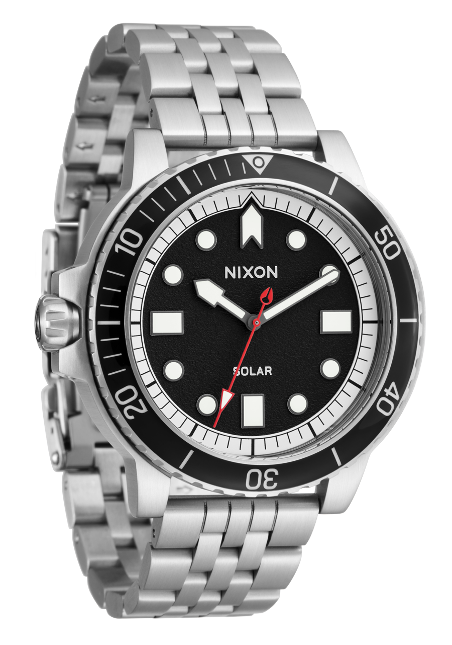 Nixon Watch Stinger 44 - Silver/Black/White A1402-5233