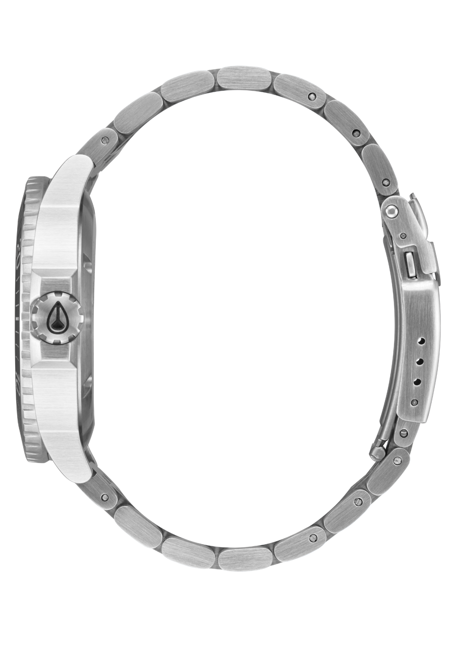 Nixon Watch Stinger 44 - Silver/Black/White A1402-5233