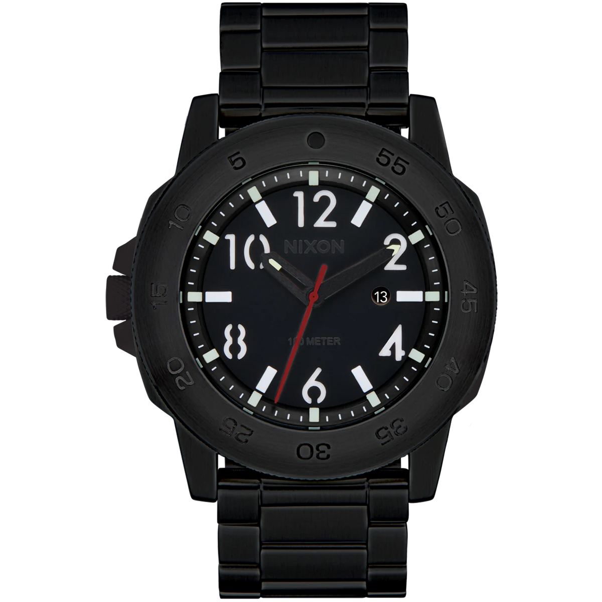 Nixon Smyth 44 - Super Black/Black