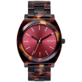 Nixon Watch Time Teller Acetate - Tortoise/Oxblood