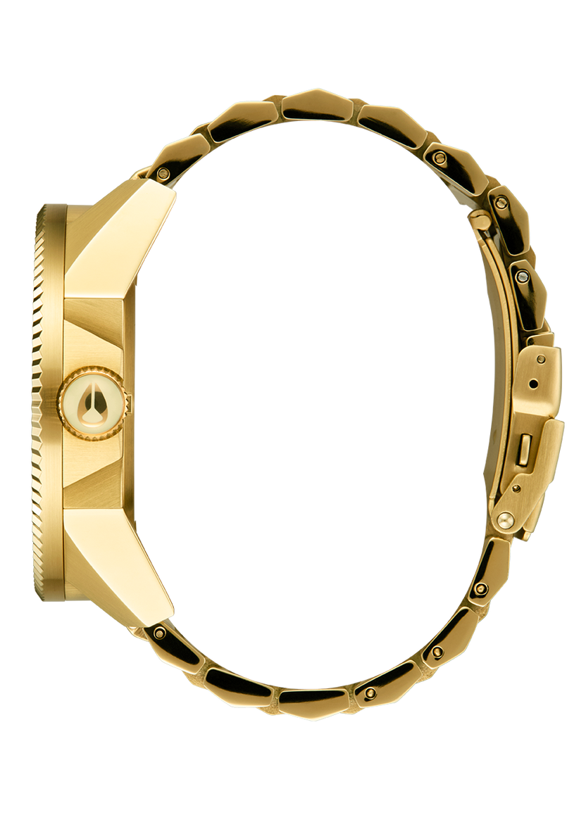Nixon Corporal 48mm SS - Gold/Turquise/Gold