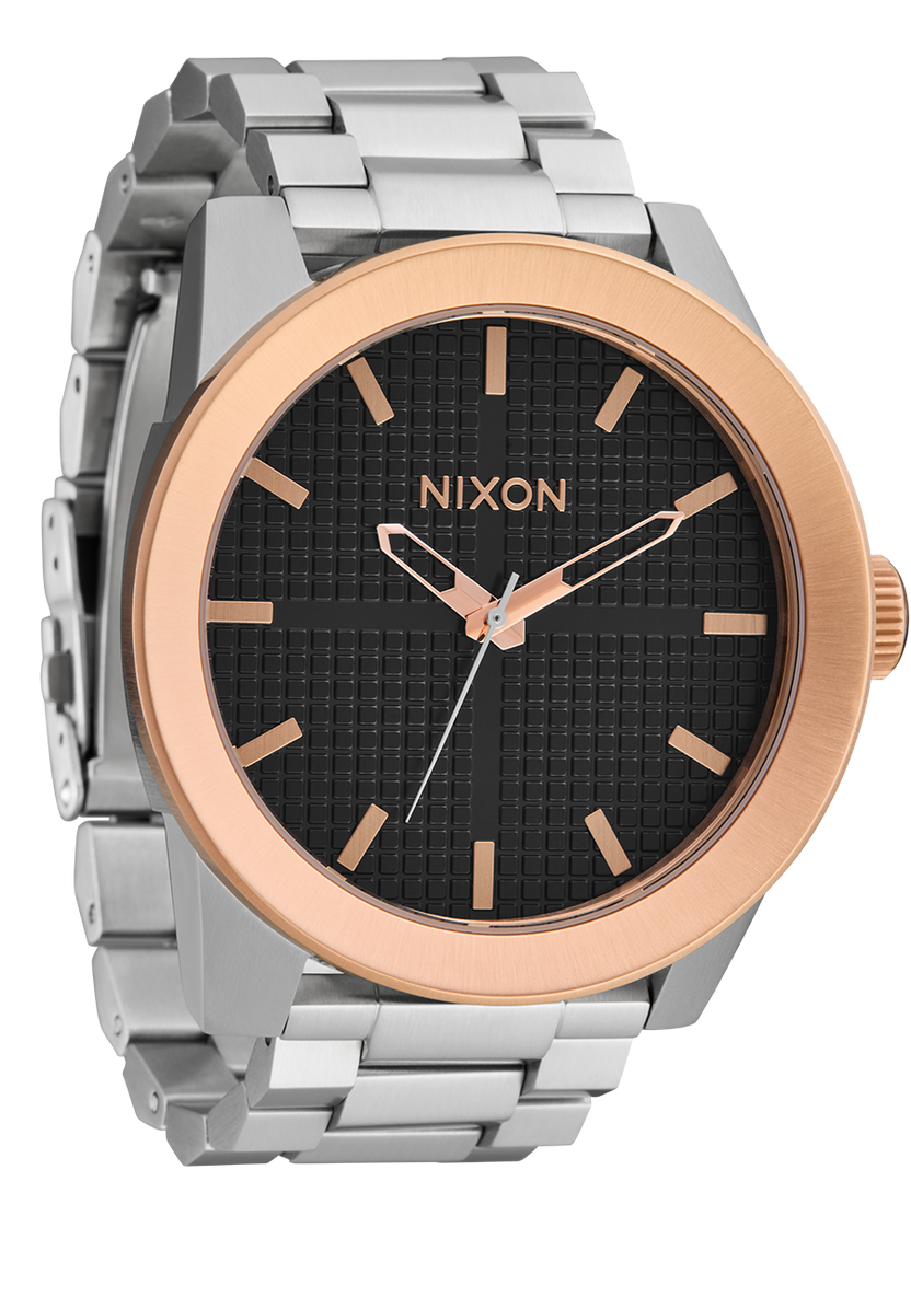 Nixon Corporal 48mm SS - Silver/Rose Gold/Black
