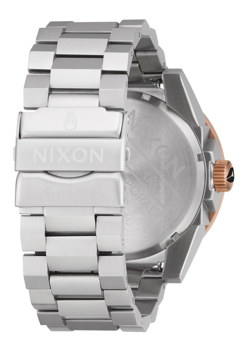 Nixon Corporal 48mm SS - Silver/Rose Gold/Black