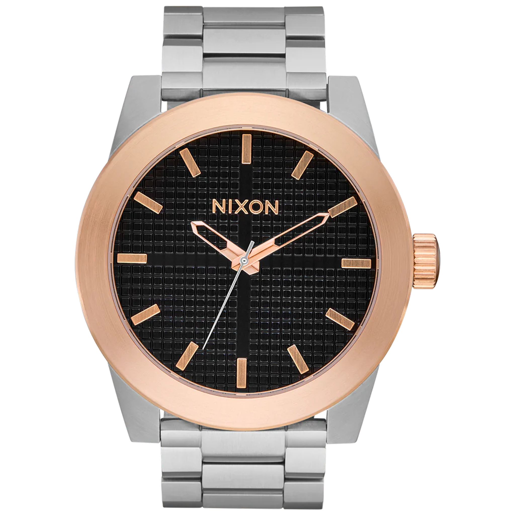Nixon Corporal 48mm SS - Silver/Rose Gold/Black