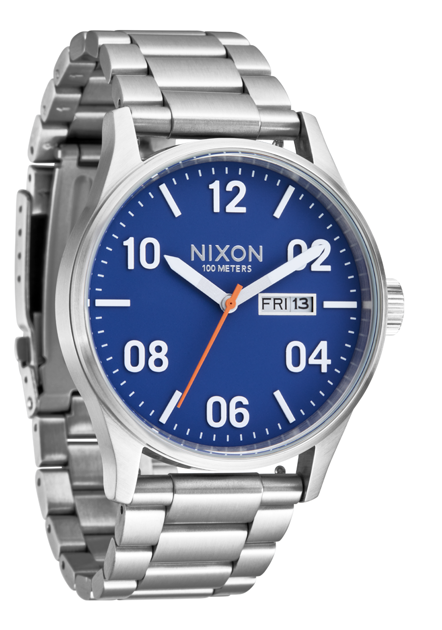 Nixon Sentry SS - Silver/Cobalt A356-5211