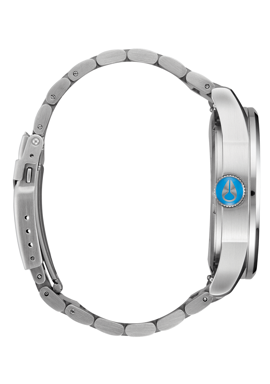 Nixon Sentry SS 42 mm - Argent/Indigo
