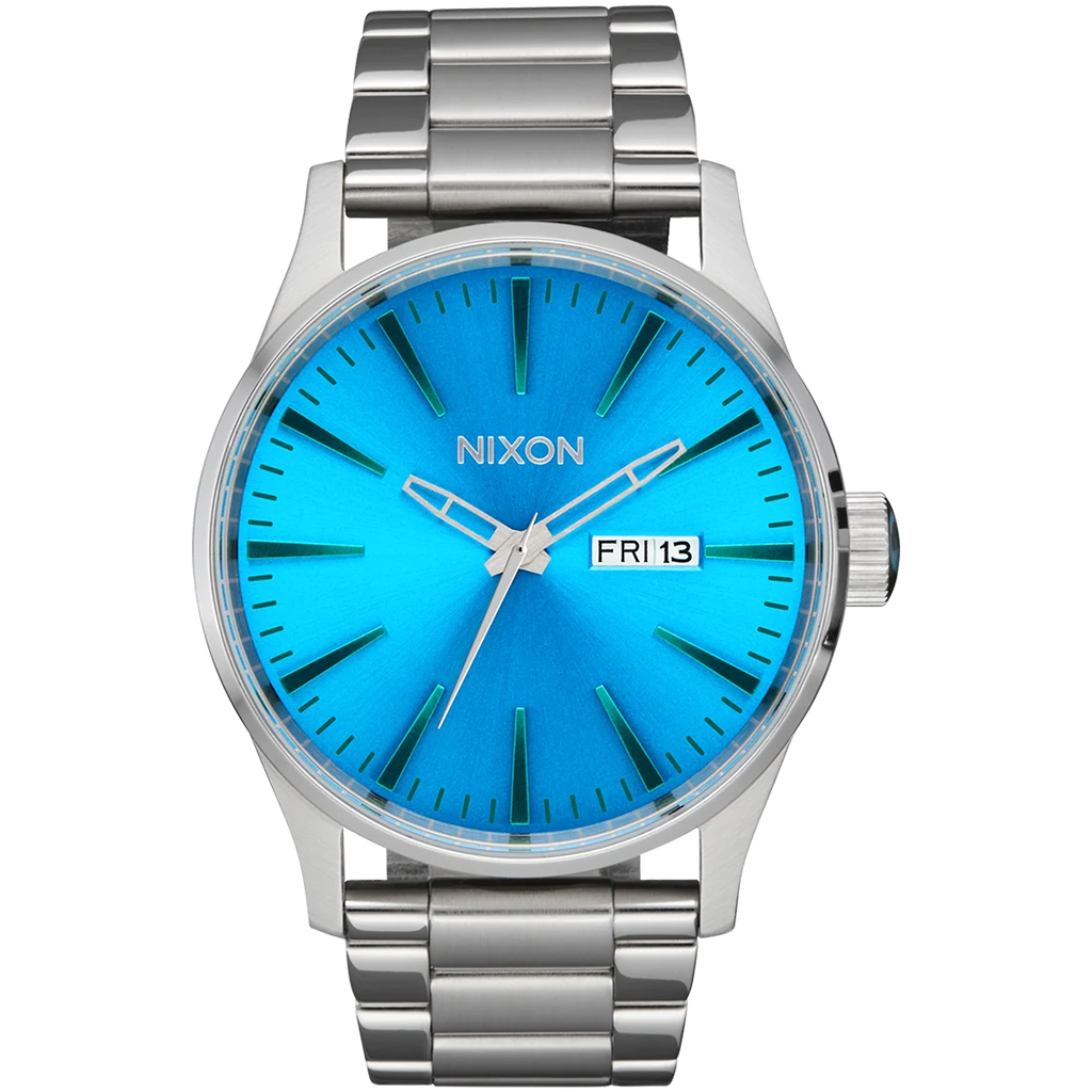 Nixon Sentry SS 42 mm - Argent/Indigo