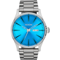 Nixon Sentry SS 42 mm - Argent/Indigo