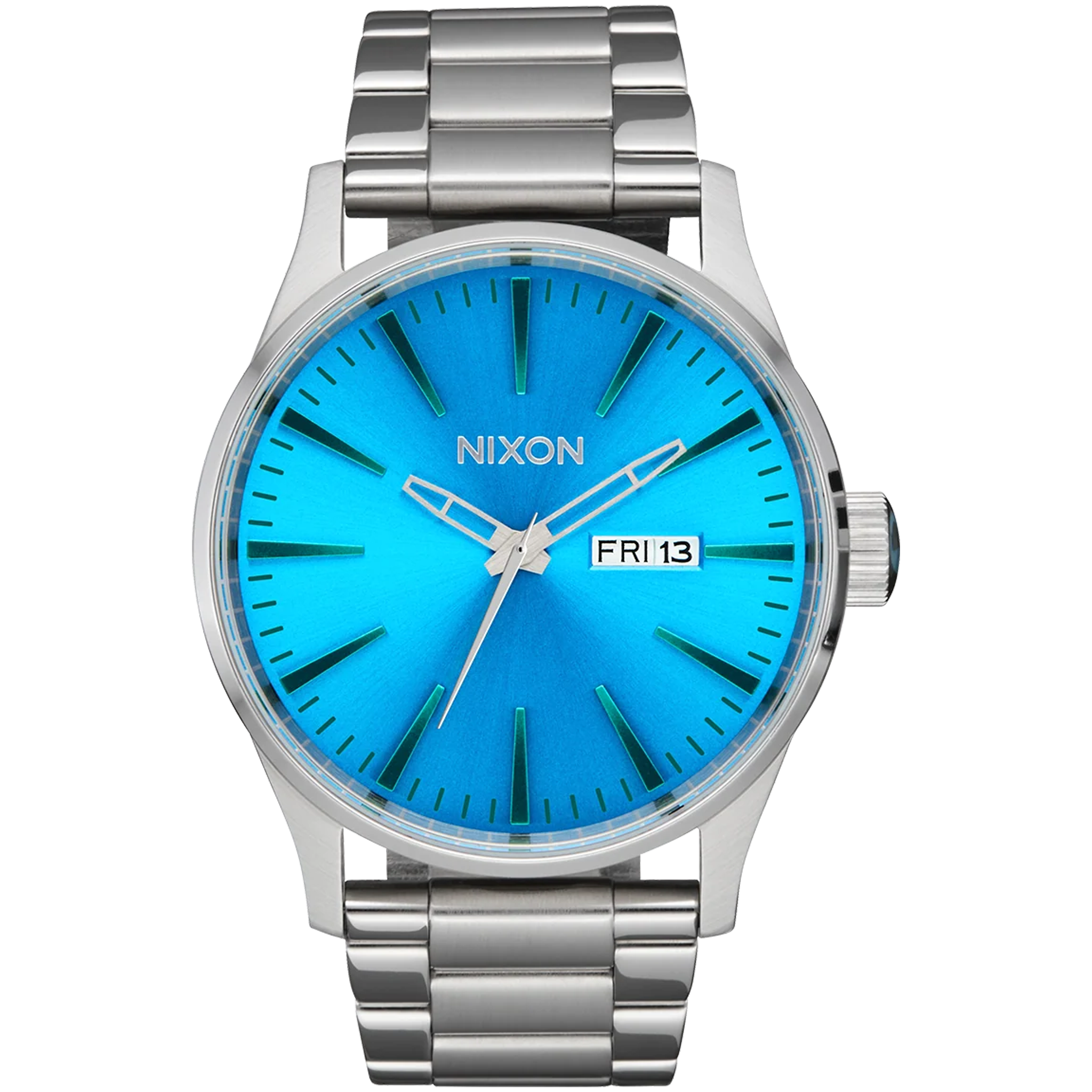 Nixon Sentry SS 42 mm - Argent/Indigo