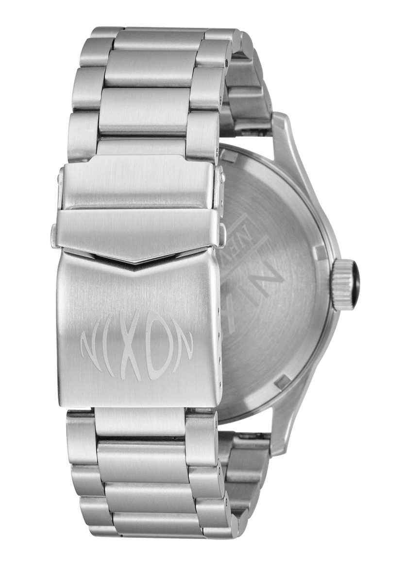 Nixon Sentry SS 42mm - Fisheye/Silver/Polar Blue