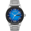 Nixon Sentry SS 42mm - Fisheye/Silver/Polar Blue