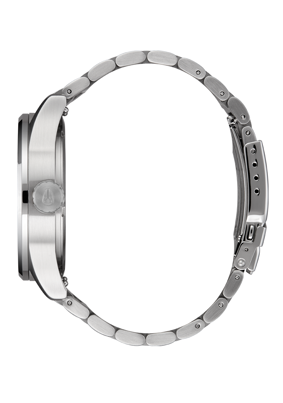 Nixon Sentry SS 42mm - Silver/Coral