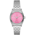 Nixon Watch Small Time Teller - Silver/Pink