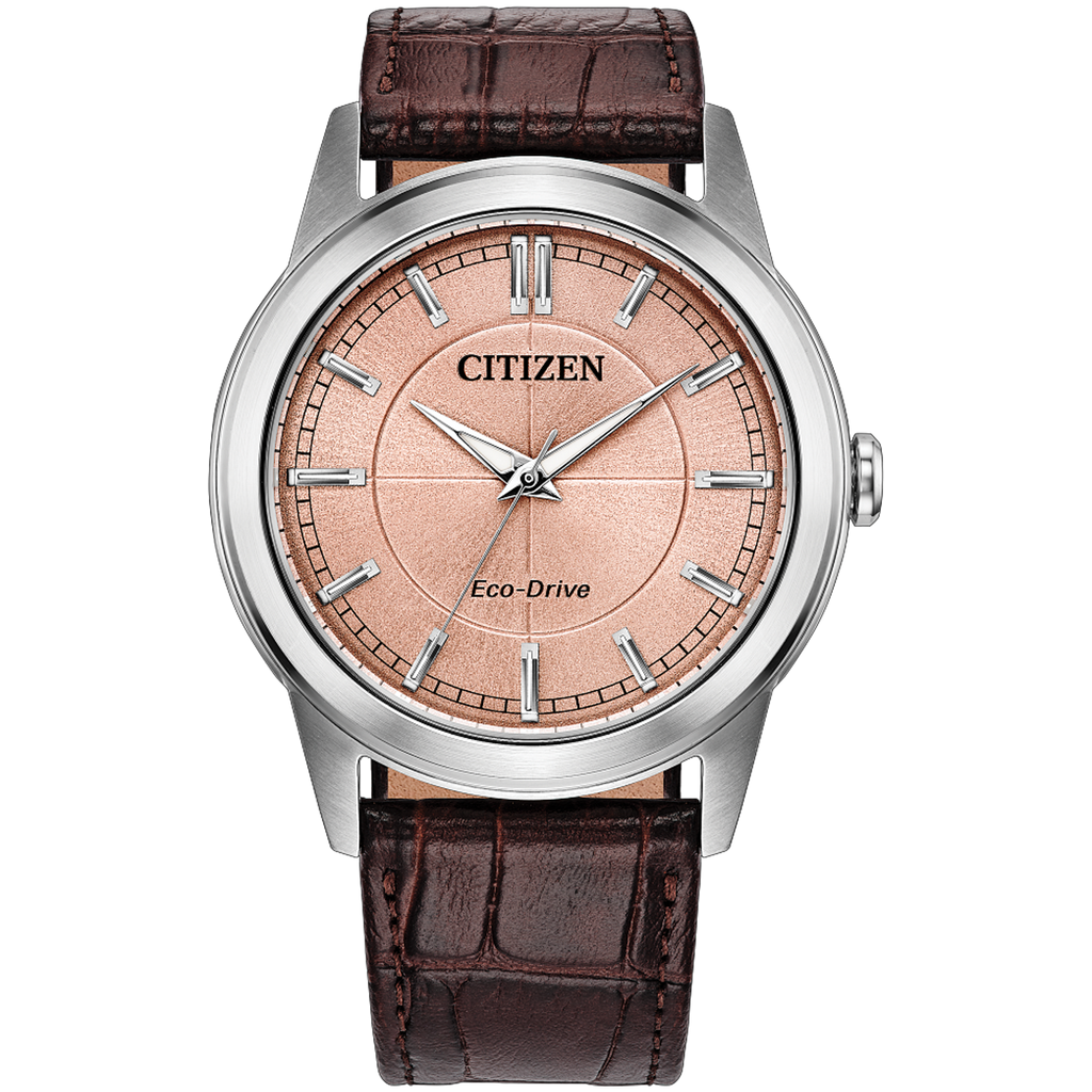 Citizen Eco-Drive Rolan 41mm - Salmon Dial