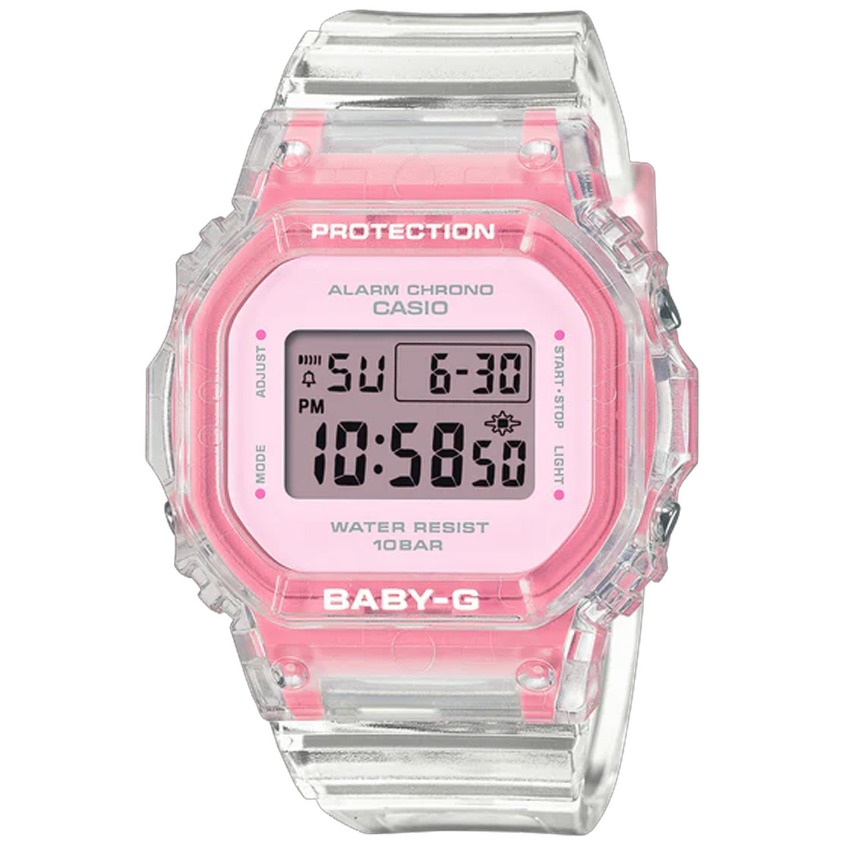 Casio Baby G - Série BGD565 - Translucide et ludique 