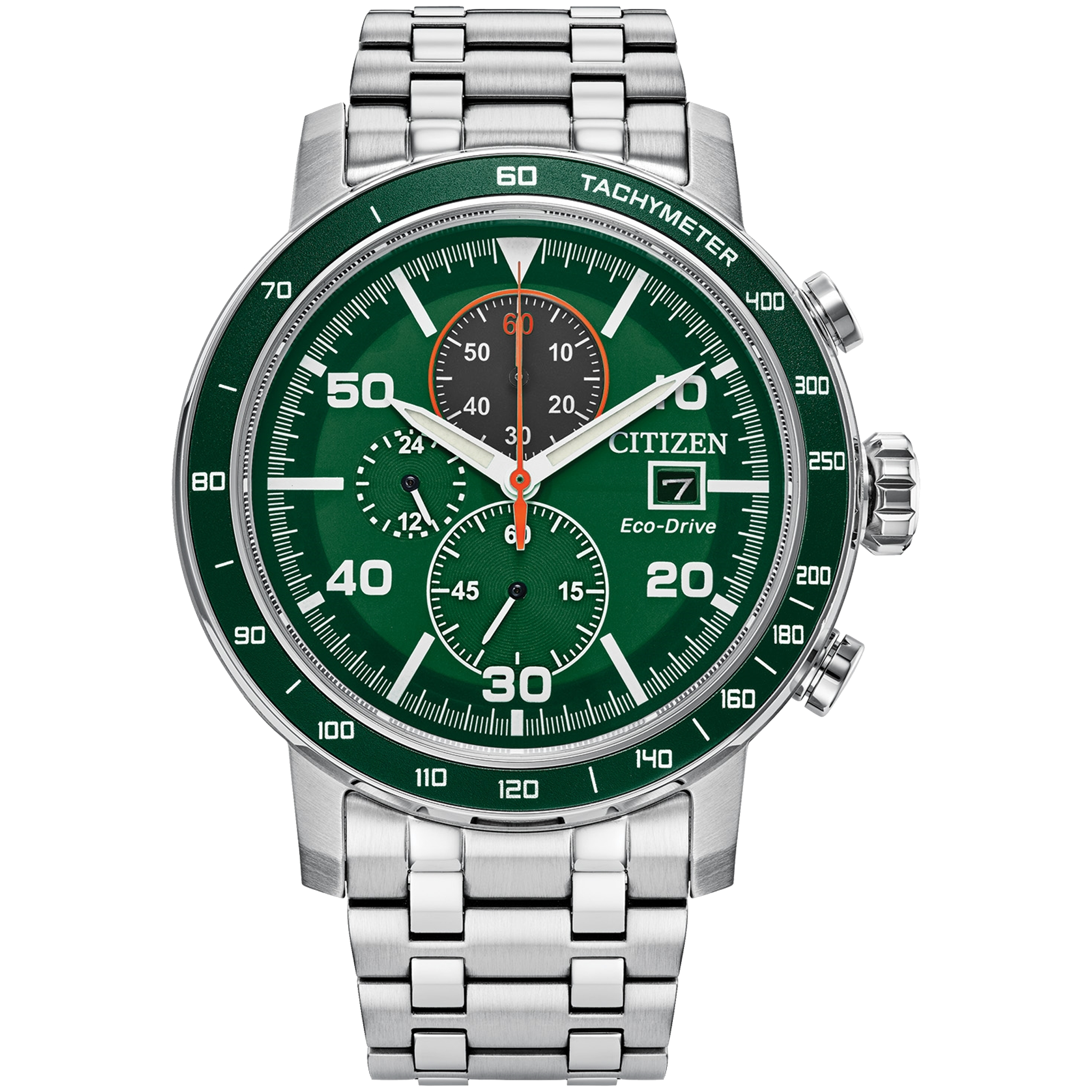 Citizen Eco-Drive - Brycen - Green Dial Chronograph CA0851-56X