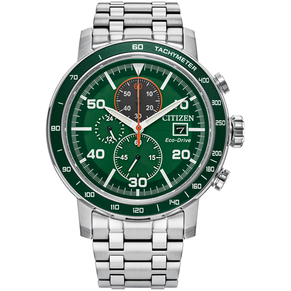 Citizen Eco Drive Brycen Green Dial Chronograph CA0851 56X citizen-eco-drive-brycen-green-dial-chronograph-ca0851-56x