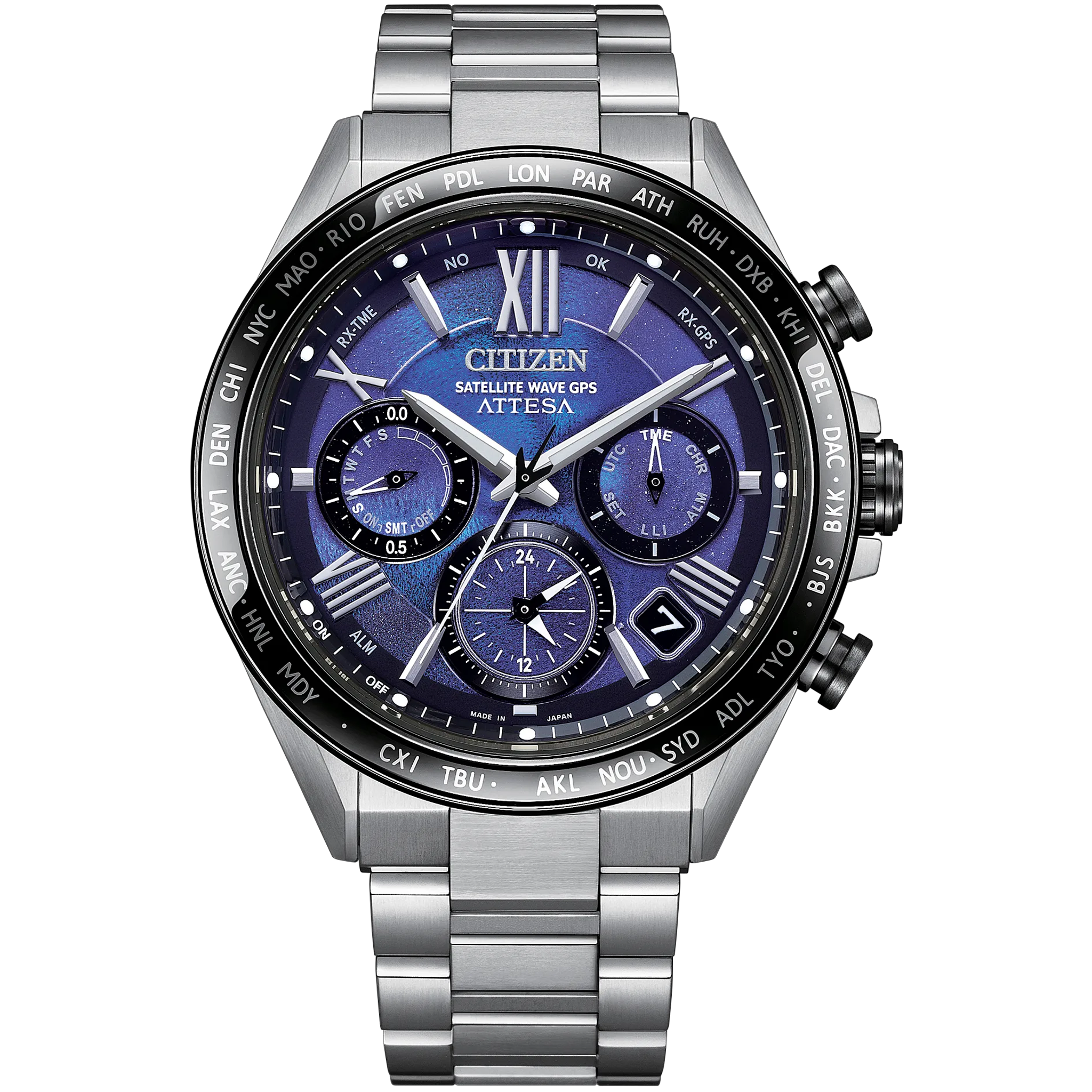 Citizen Attesa Collection - Satellite Wave GPS