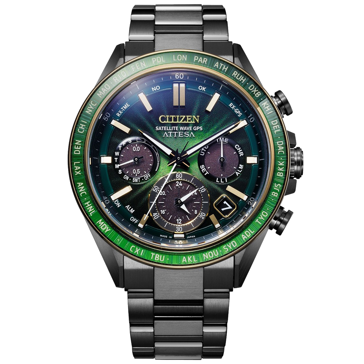Citizen Attesa - Green Flash Limited Edition