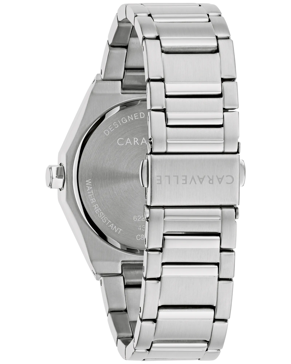 Caravelle Classic - Cadran bleu 40 mm, ton argenté