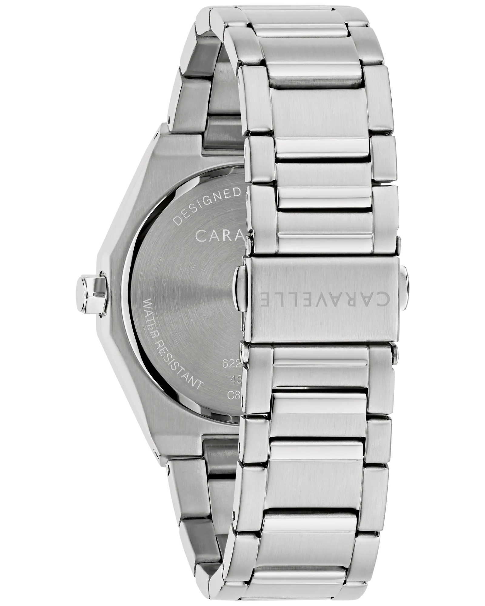 Caravelle Classic - Cadran bleu 40 mm, ton argenté