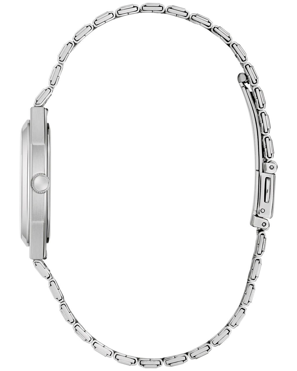 Robe vintage Caravelle - Cadran bleu 32 mm, ton argenté