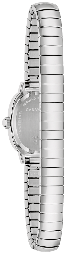Caravelle Classic - Cadran blanc 18,5 mm ton argent