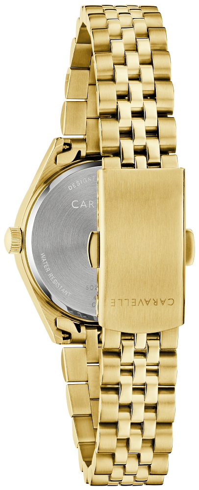 Caravelle Classic 28mm Champagne Watch 44M117