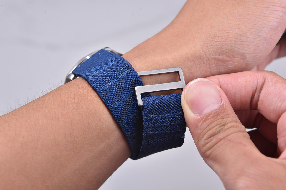 Nomad Elastic Single-Pass Strap | Halifax Watch