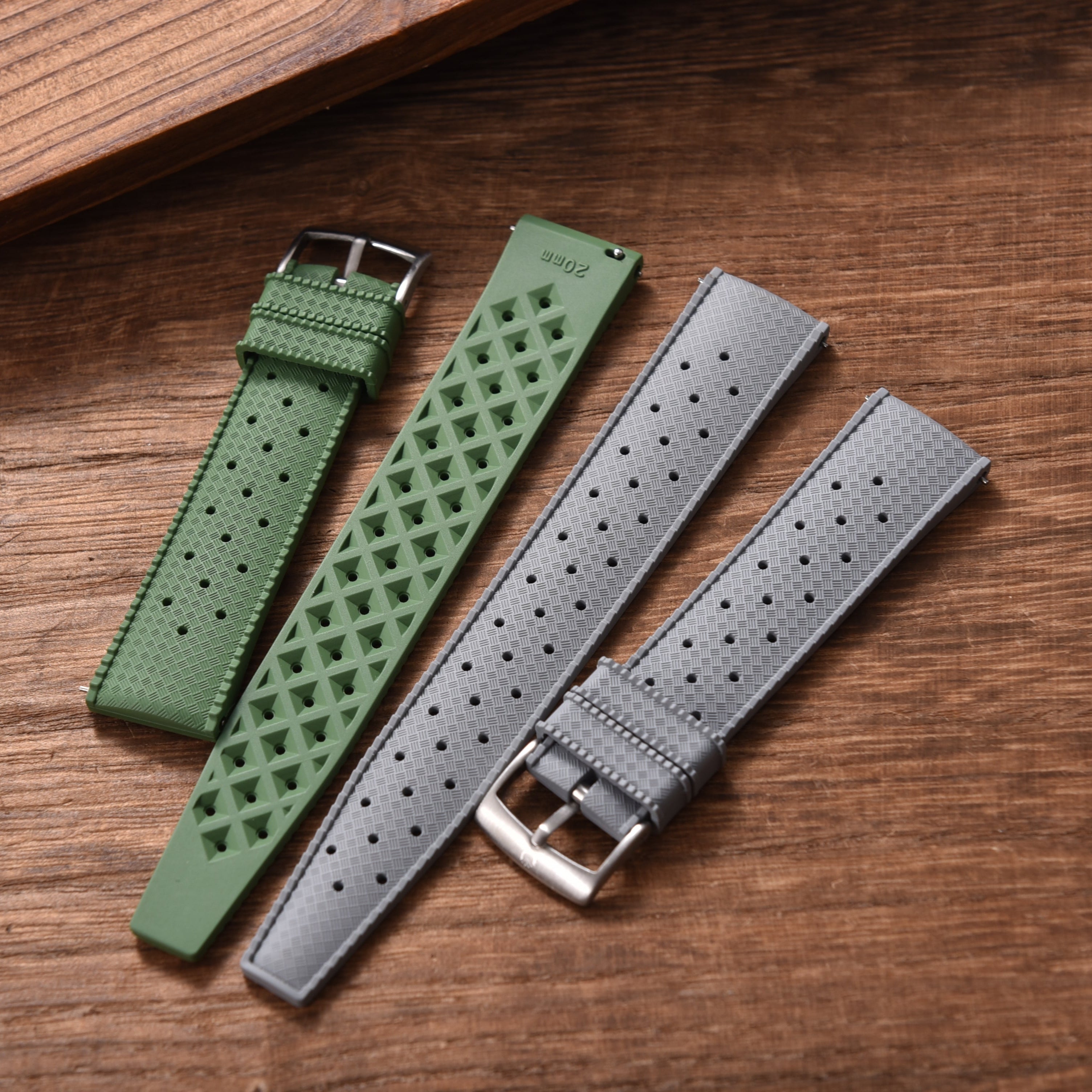 Halifax Watch Bands - Classic Tropic FKM Rubber Strap
