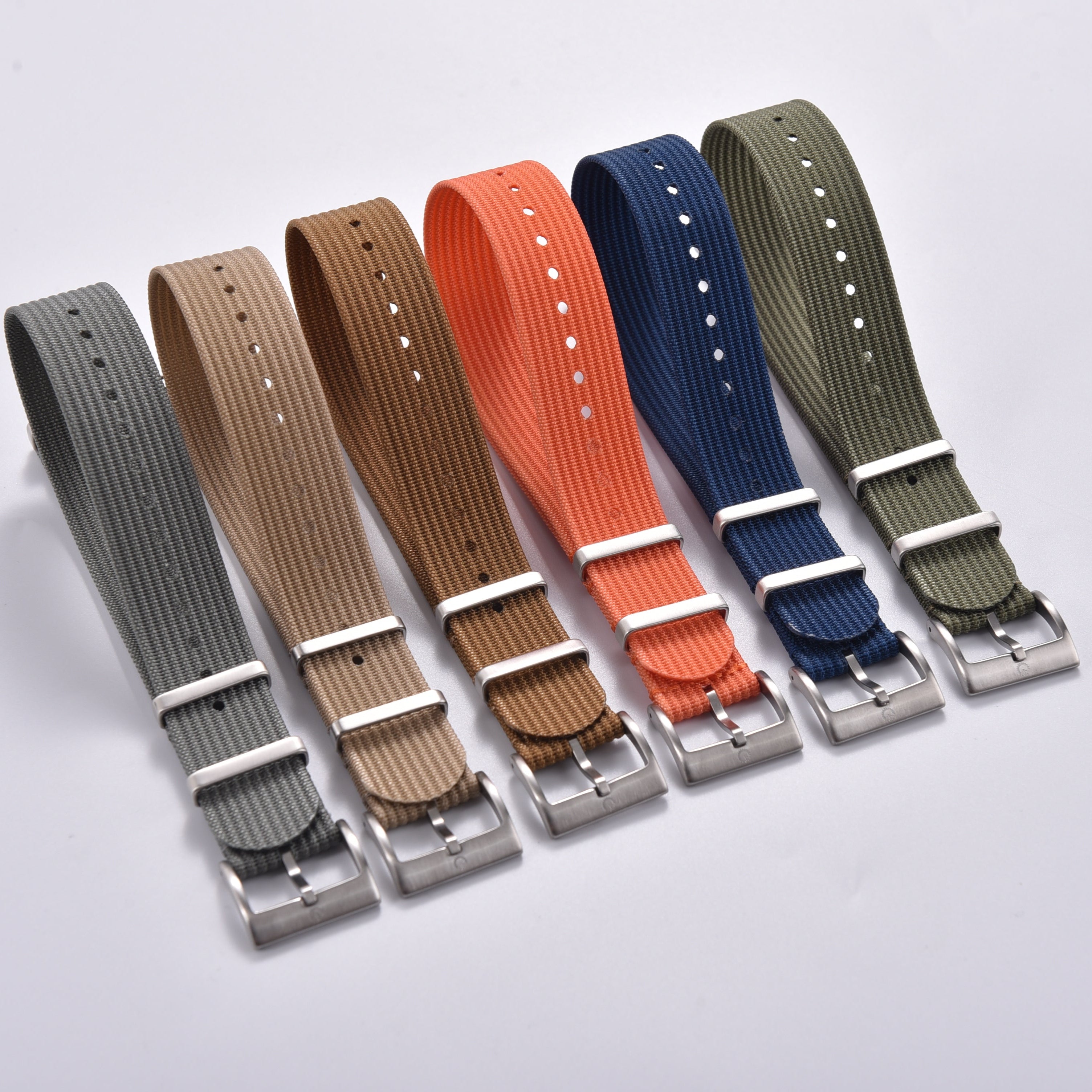 Halifax Watch Bands - Webbed Nylon NATO Strap