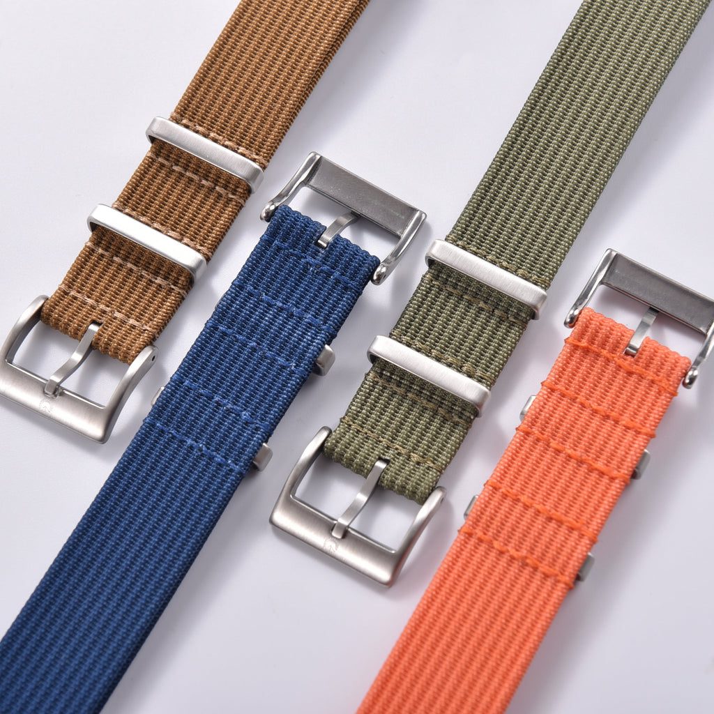 Halifax Watch Bands - Webbed Nylon NATO Strap