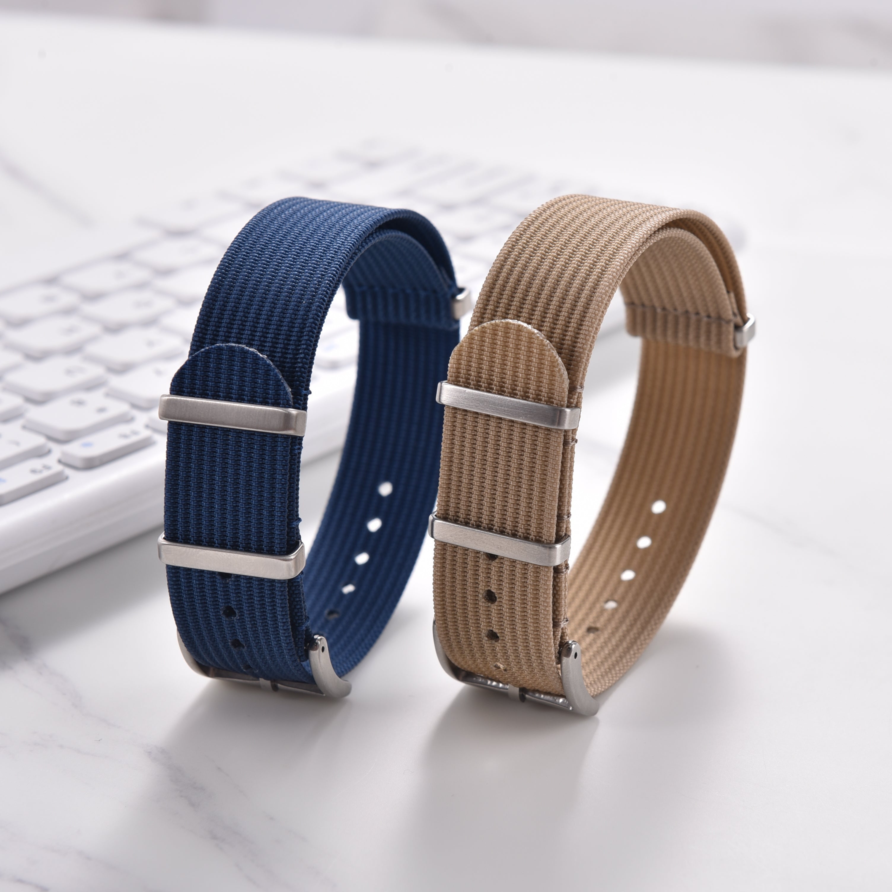 Halifax Watch Bands - Webbed Nylon NATO Strap