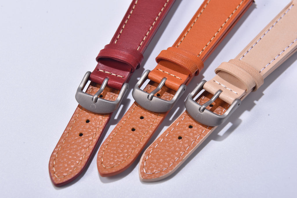 Bracelets de Montre Halifax - Bracelet en Cuir Luxe Tanné Végétal
