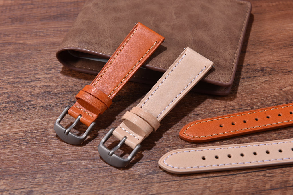 Bracelets de Montre Halifax - Bracelet en Cuir Luxe Tanné Végétal