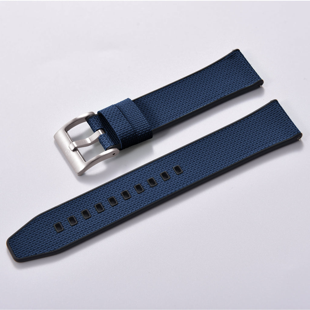 Halifax Watch Bands – Terrain Hybrid FKM Sailcloth Strap
