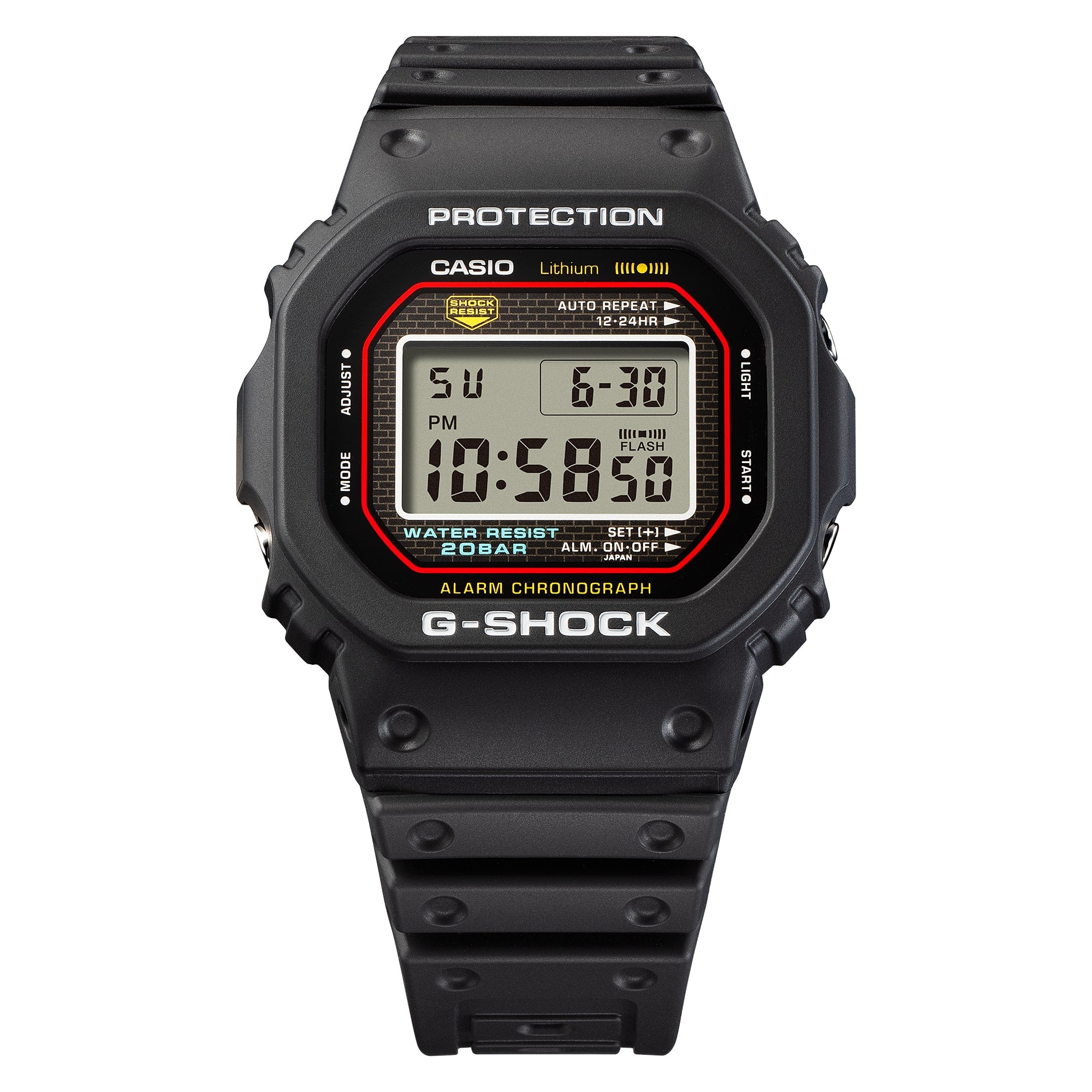 Casio G-Shock - DW5000R-1A - Original G-Shock Recreation
