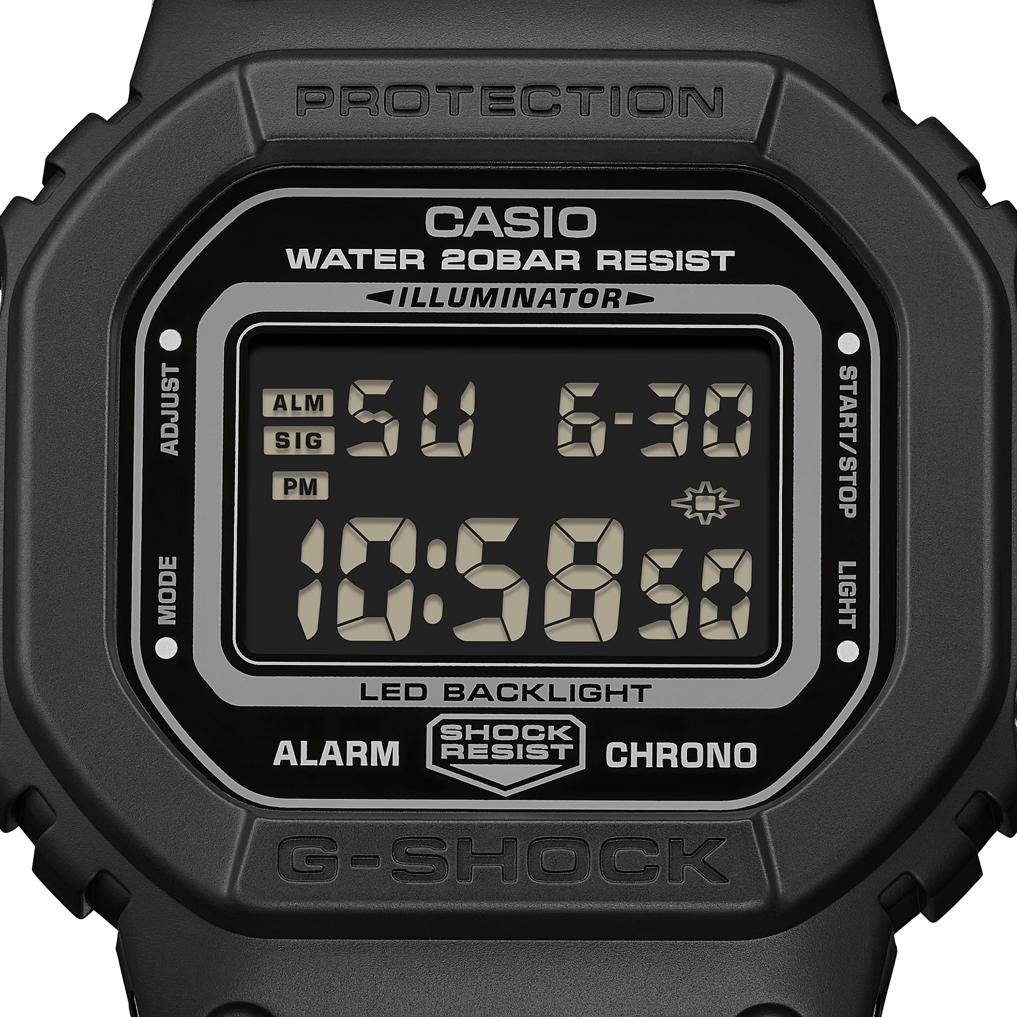 Casio G-Shock -  DW5600 Series - FIDLOCK Band