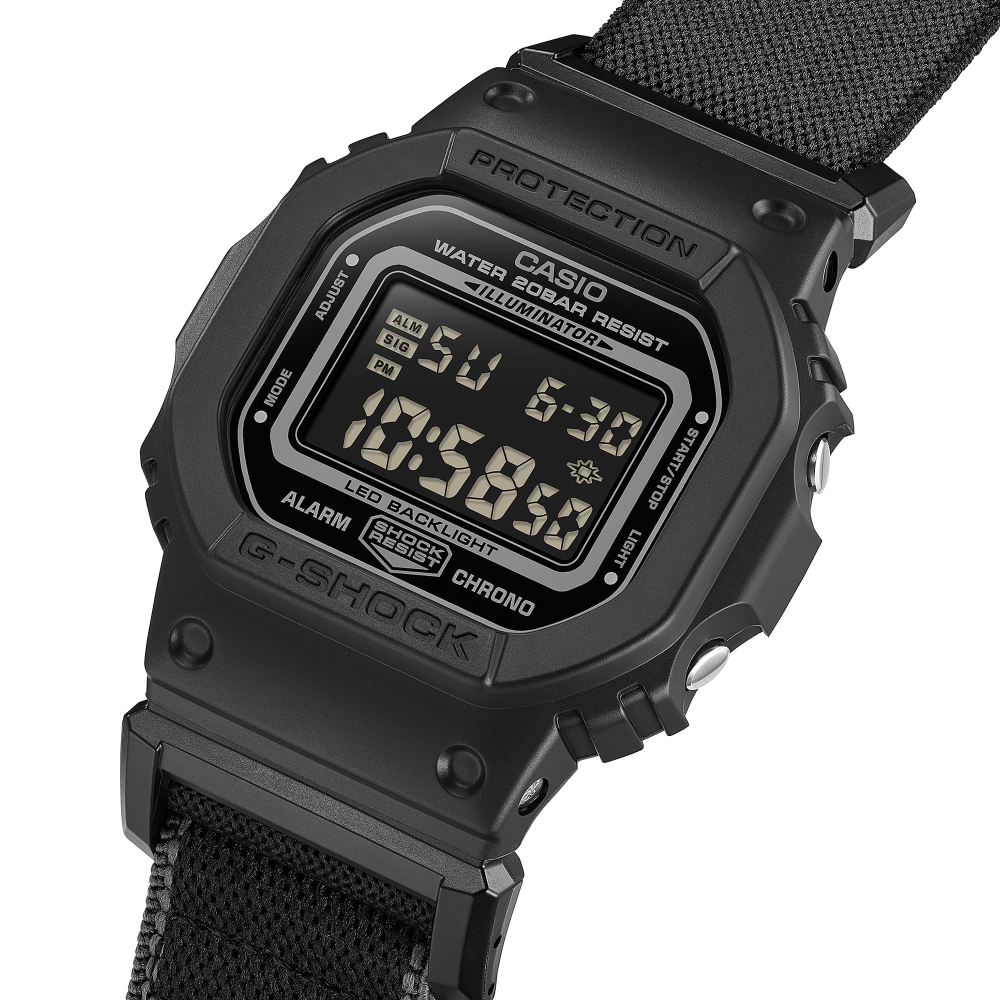 Casio G-Shock -  DW5600 Series - FIDLOCK Band