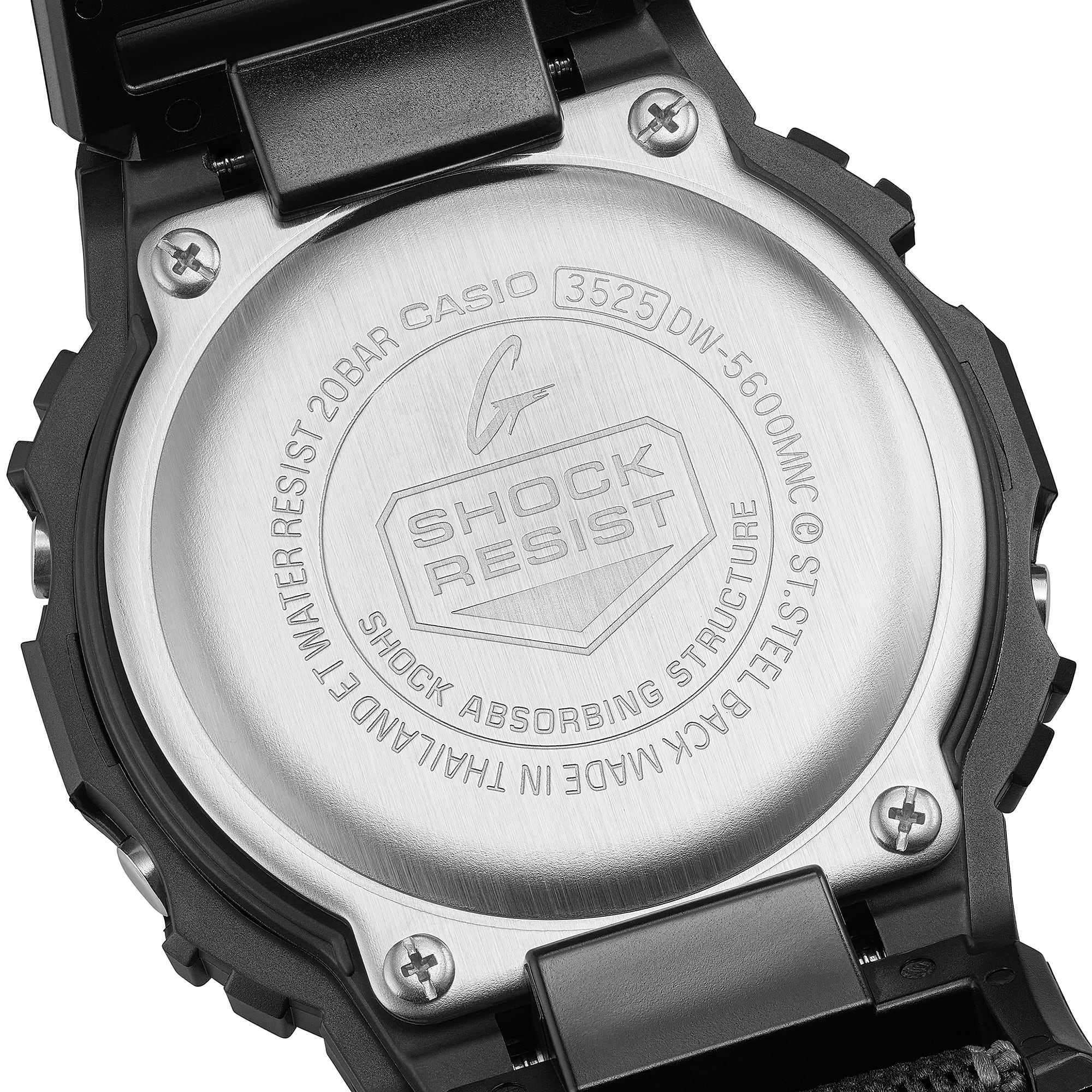 ਕੈਸੀਓ ਜੀ-ਸ਼ੌਕ - DW5600 ਸੀਰੀਜ਼ - ਅਸਲੀ ਰੰਗ