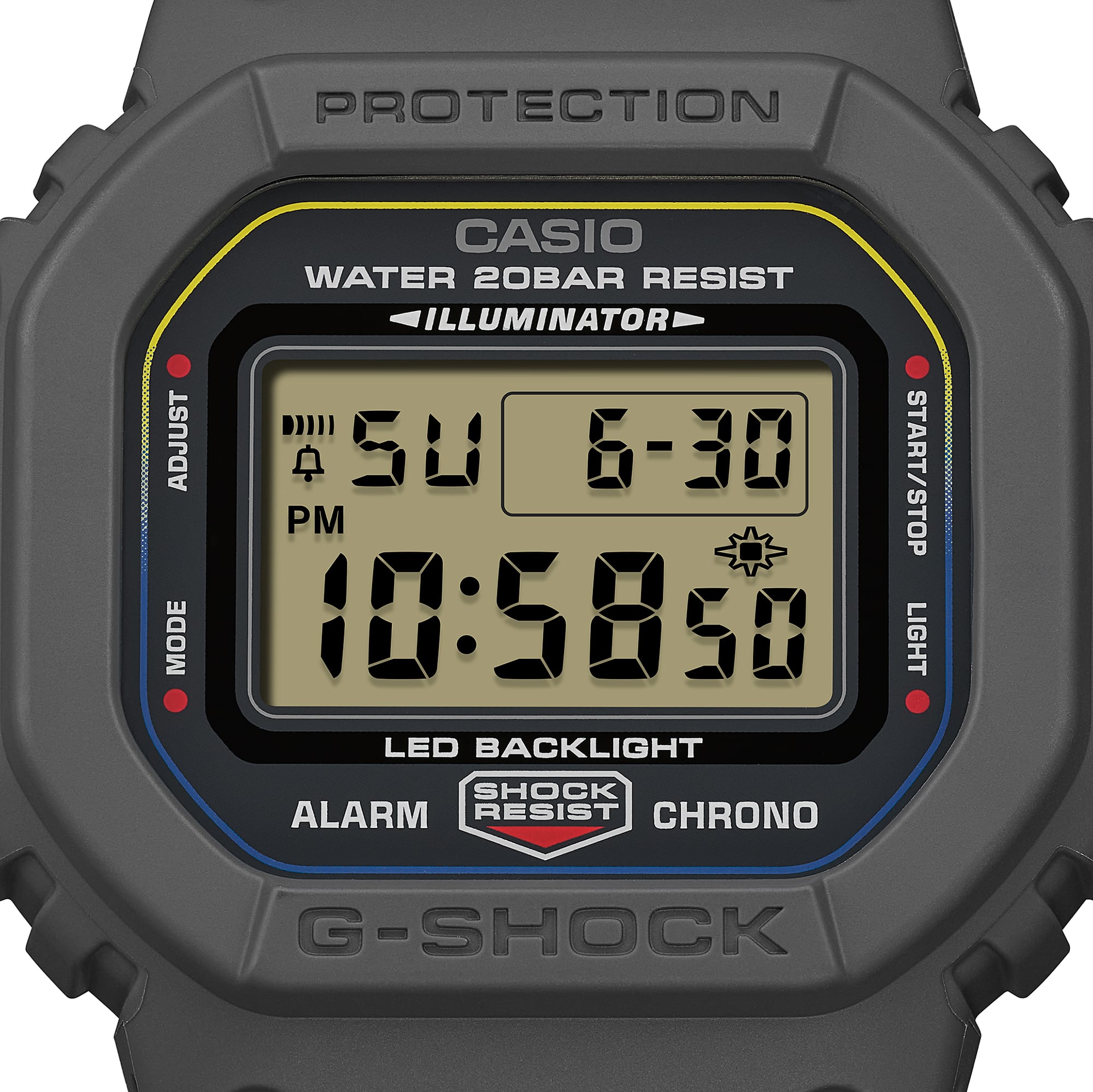 Casio G-Shock -  DW5600 Series - FIDLOCK Band