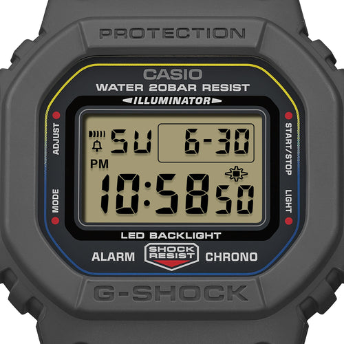 Casio G-Shock -  DW5600 Series - FIDLOCK Band