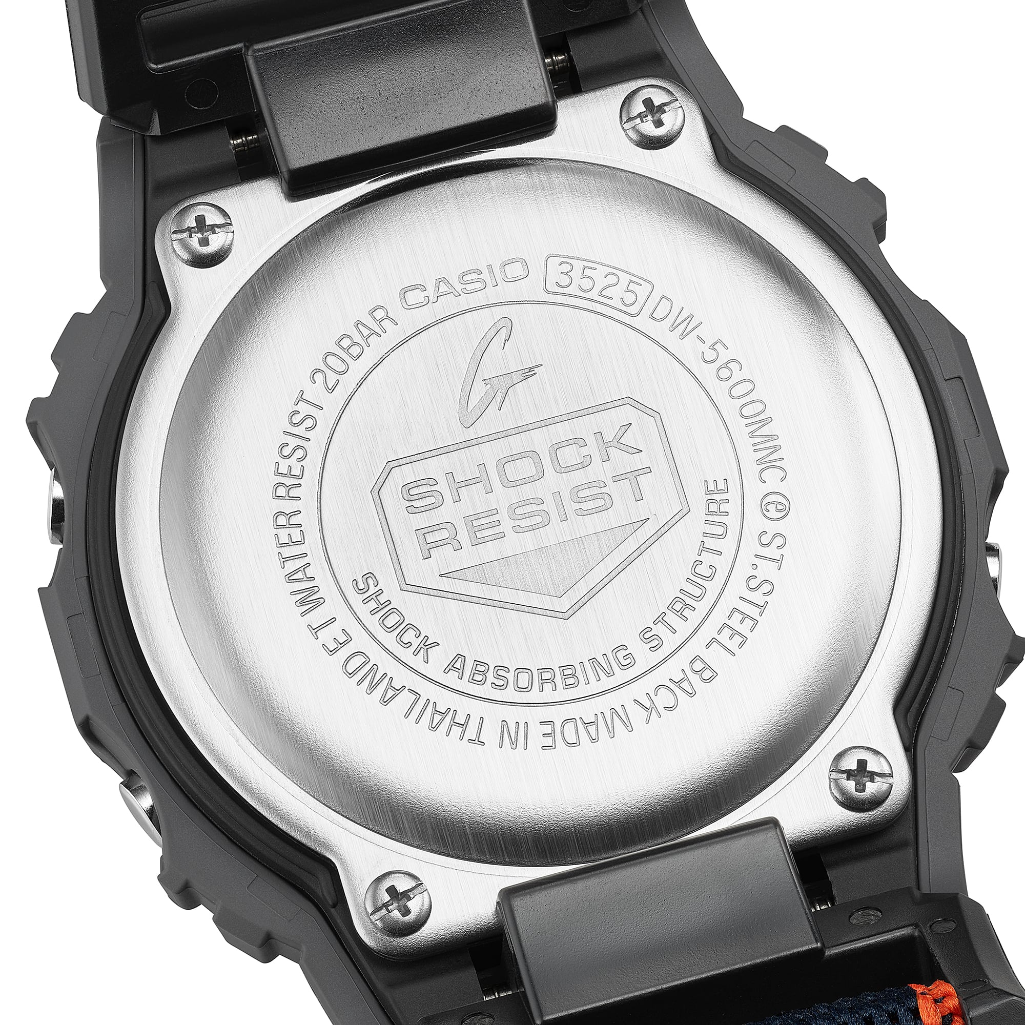 Casio G-Shock -  DW5600 Series - FIDLOCK Band