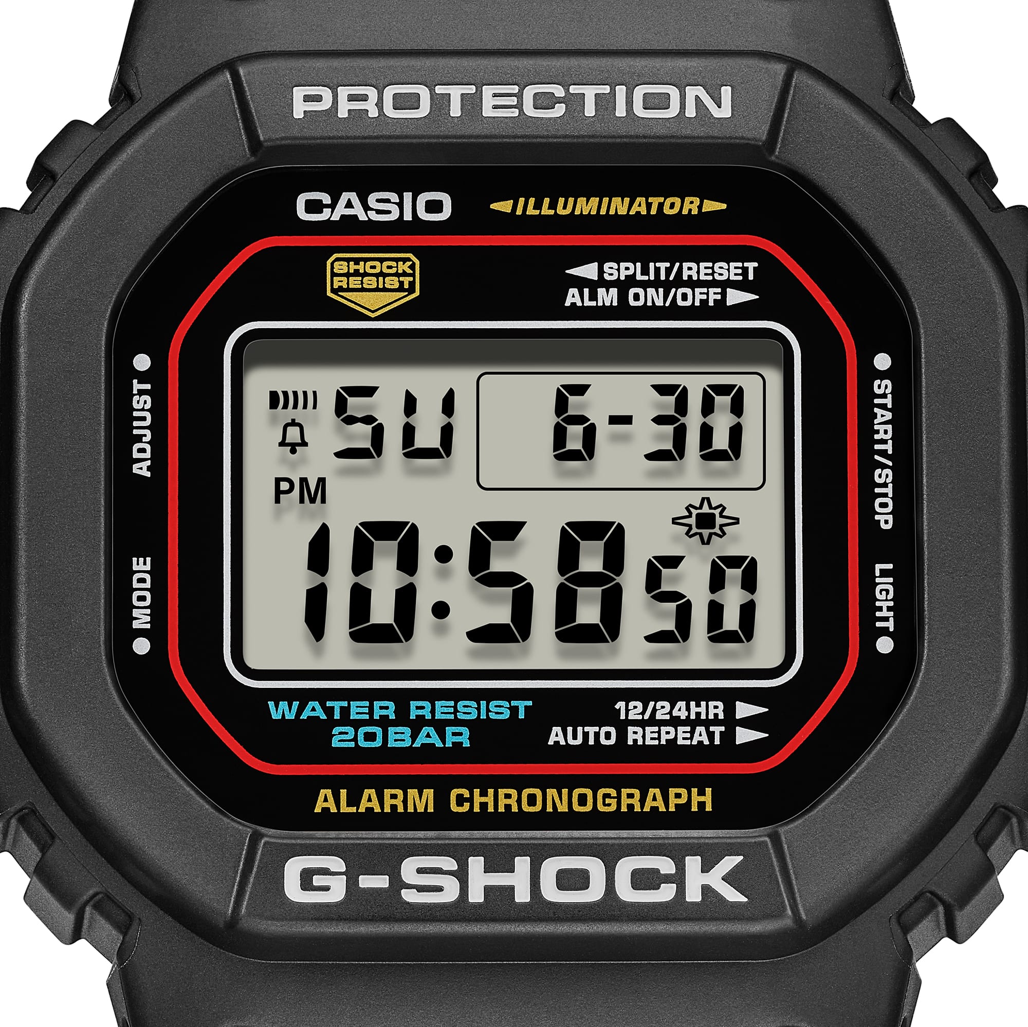 Casio G-Shock -  Digital - DW5600RL-1