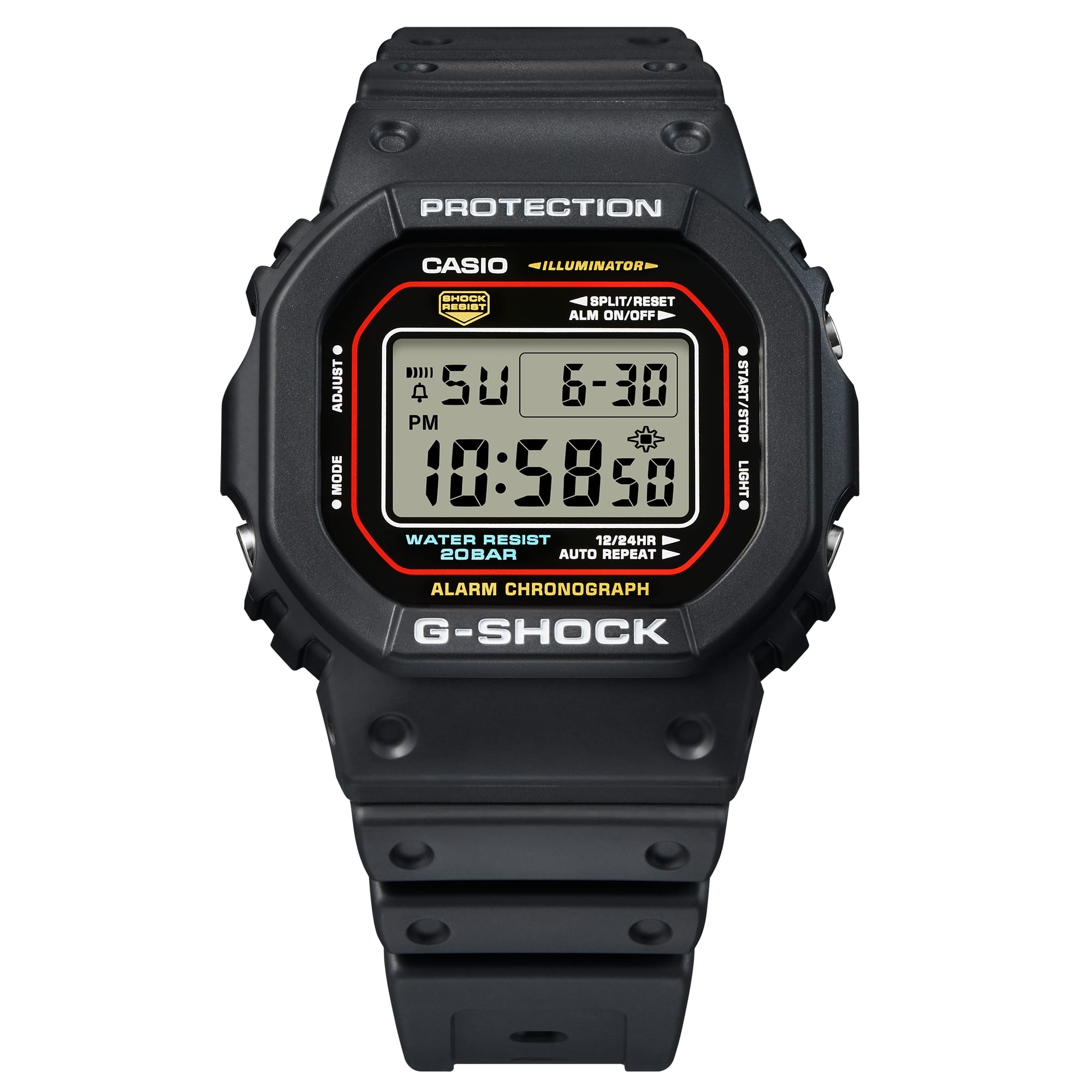 Casio G-Shock -  Digital - DW5600RL-1
