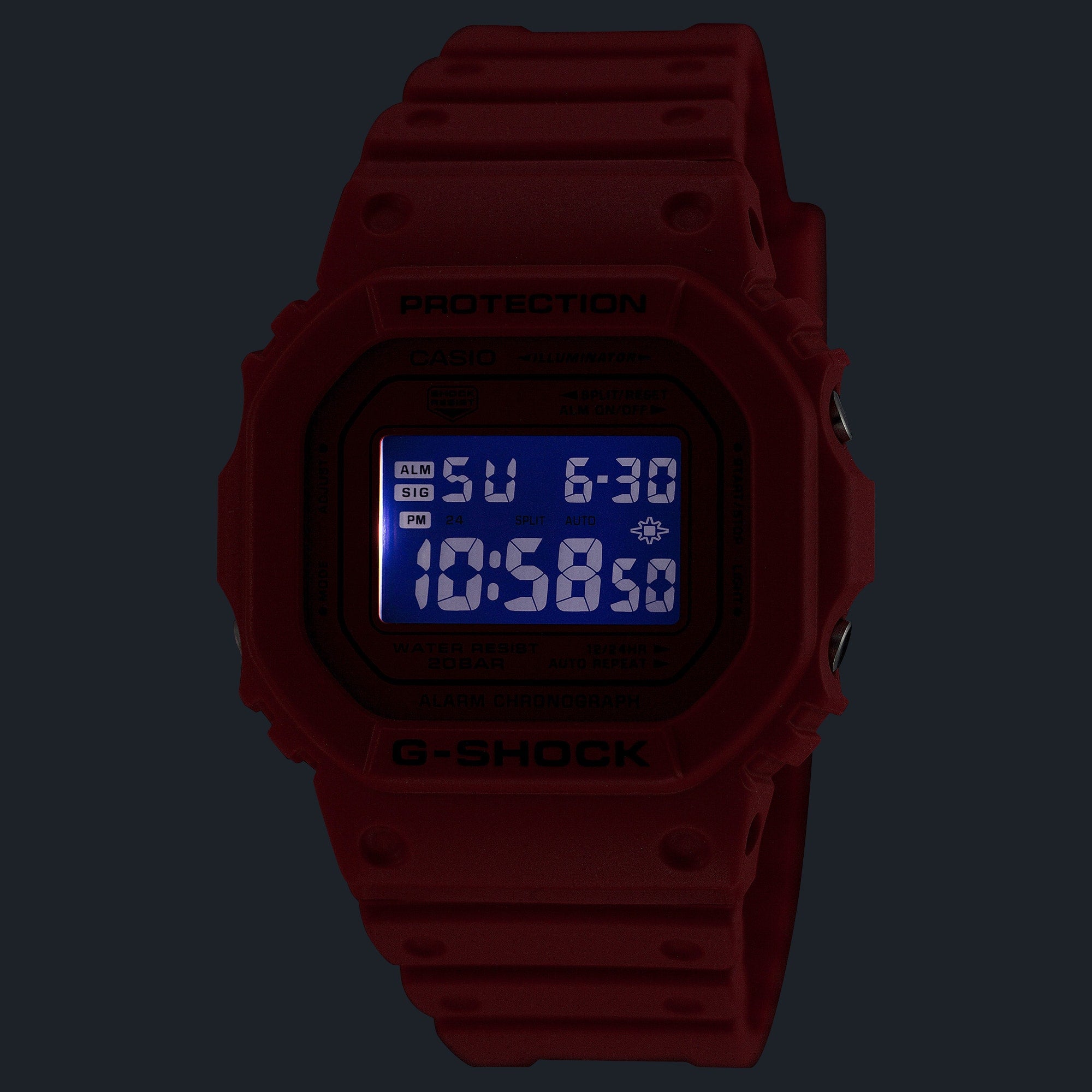 Casio G-Shock -  DW5600 Series - Red