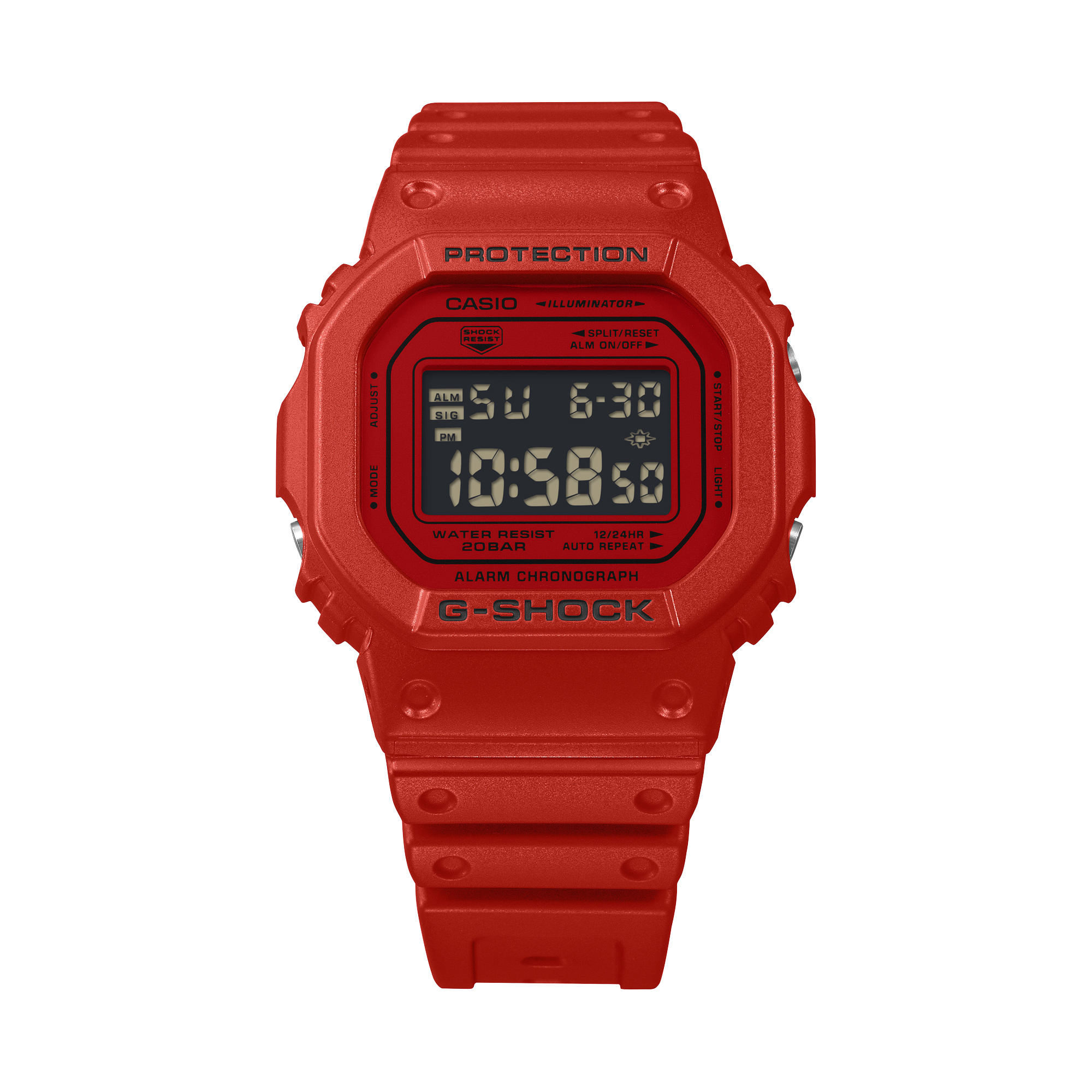 Casio G-Shock -  DW5600 Series - Red