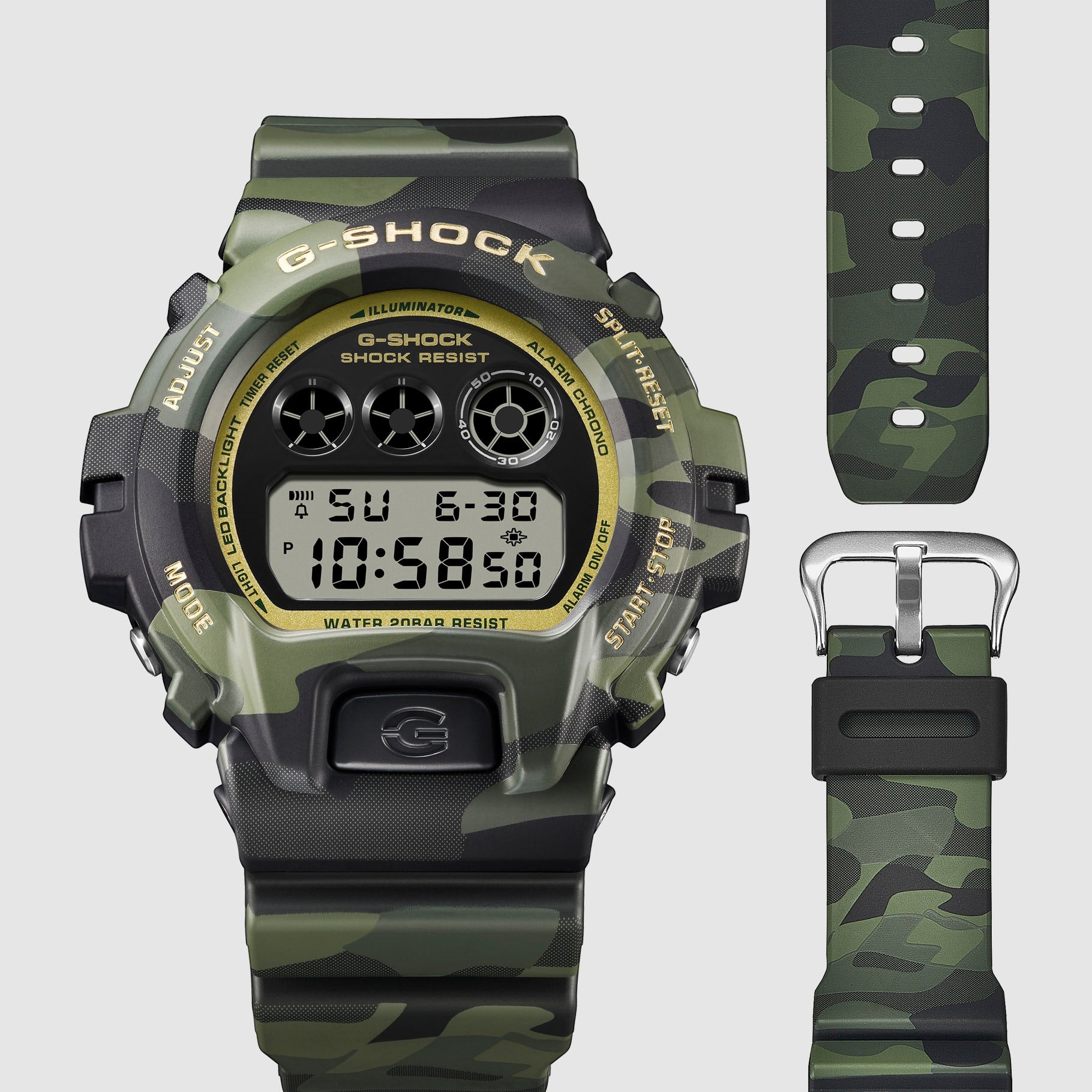 Casio G-Shock -  DW6900 Series - Camo