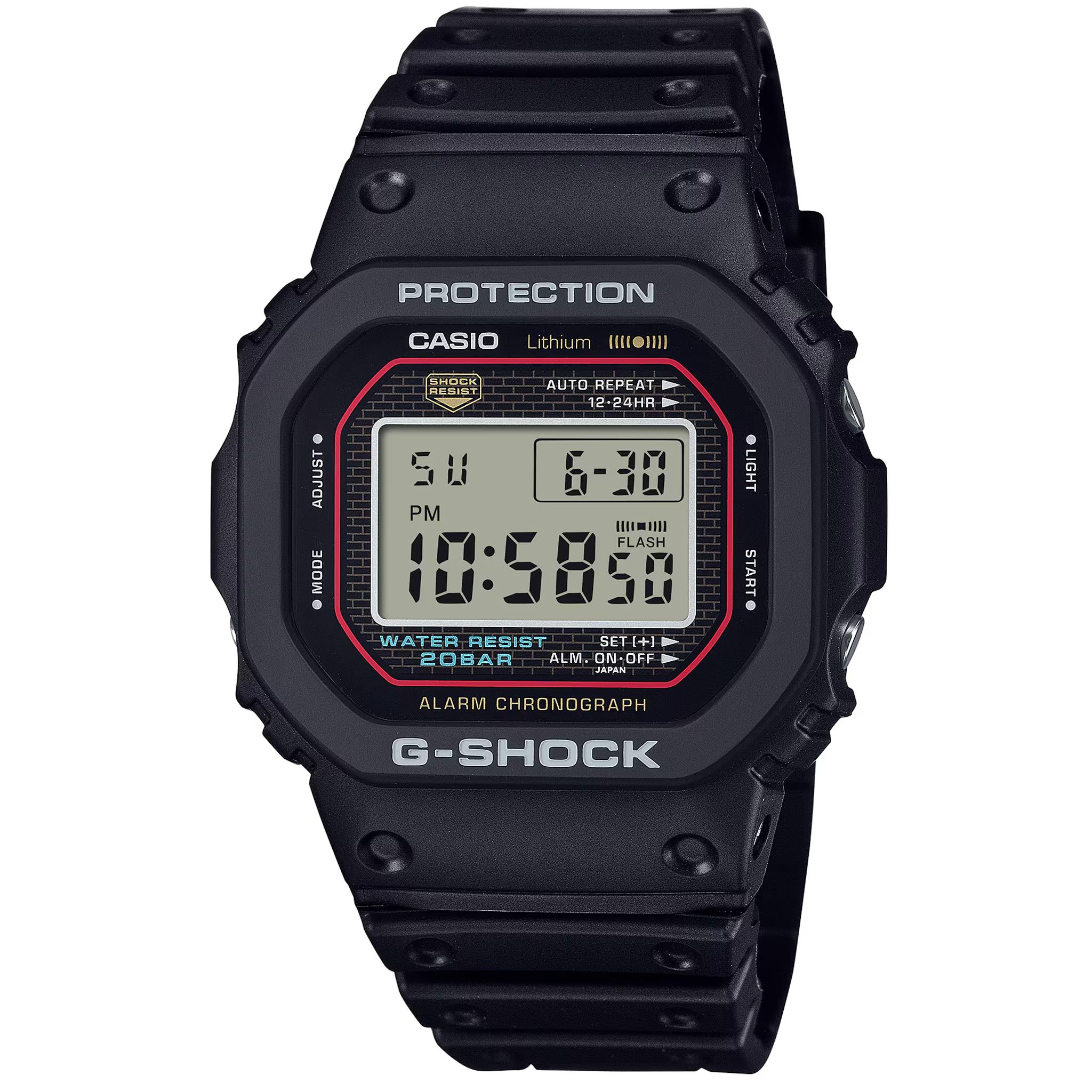 Casio G-Shock - DW5000R-1A - Original G-Shock Recreation