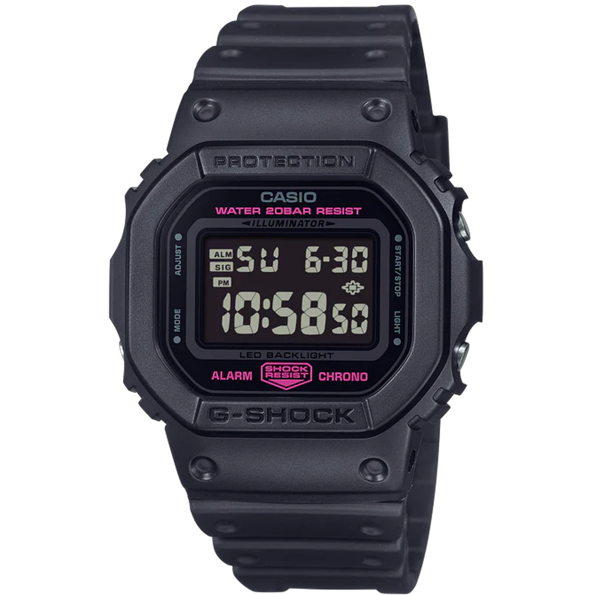 Casio G-Shock -  DW5600 Series - Pink Ribbon